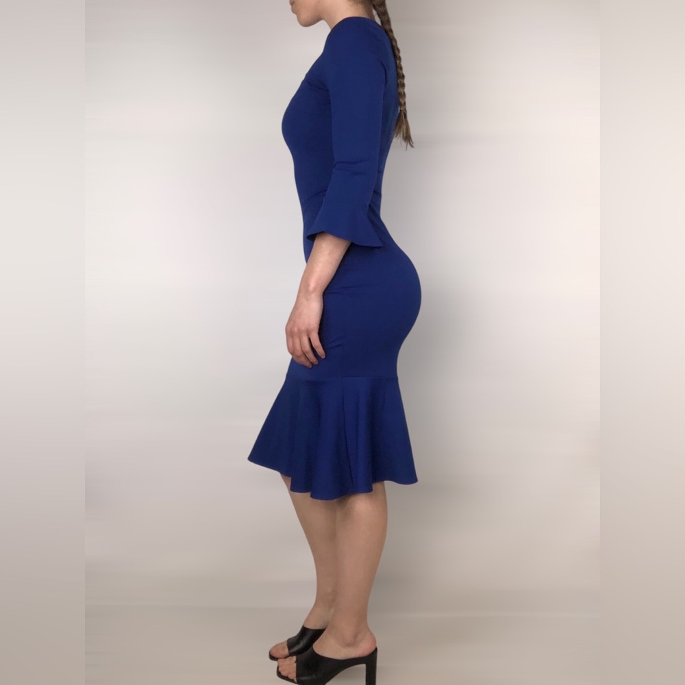 Lulu's Royal Blue Midi Dress